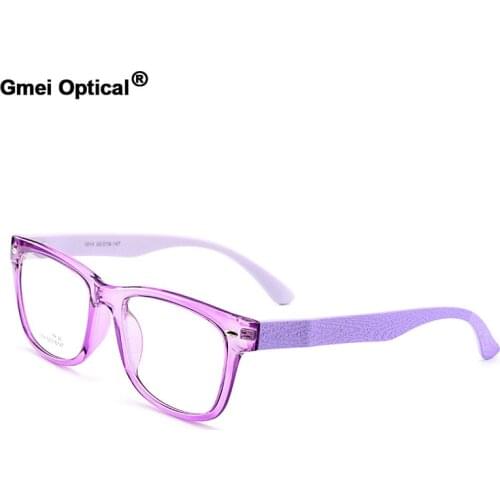 Gmei Optical Urltra-Light TR90 Full Rim Mens Optical Eyeglasses Frames Womens Plastic Myopia Eyewear 7 Colors Optional M1014