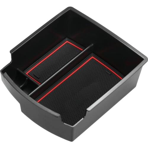 Armrest Storage Box Car Center Console Organizer Center Console Tray Replacement For Hyundai Kona 2017-2019 Organizer Tray