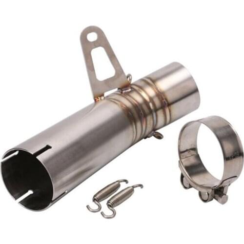 S1000RR 2009-2015 Motorcycle Exhaust Pipe Muffler Stainless steel Middle Pipe For S1000RR 2009-2015 Link Pipe