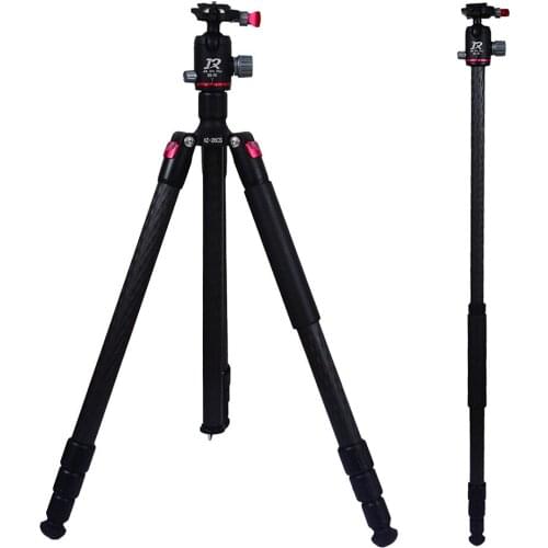 HZ-28CS professional carbon fiber tripod monopod 360 panoramic double safety ball head suitable for digital SLR cameras