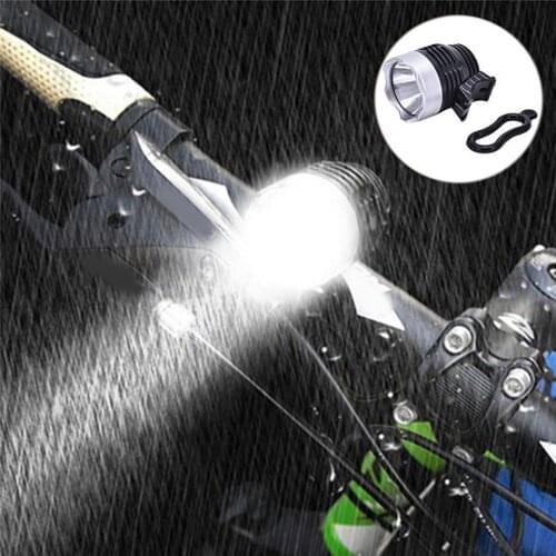 Waterproof LED Bicycle Front Light Headlamp Headlight Bike Lamp Torch Accessory