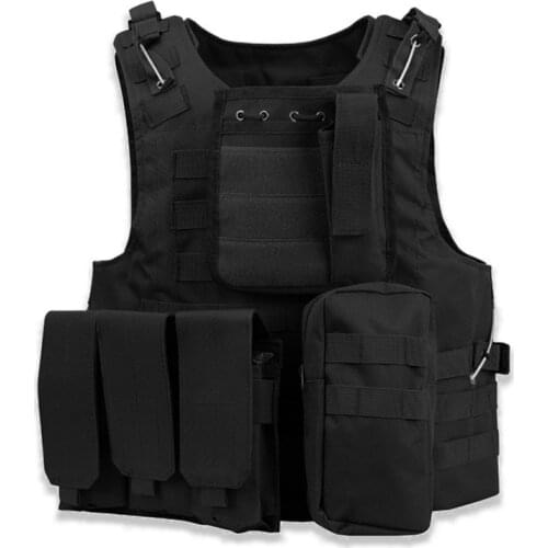 Military Combat Army Airsoft Assault Plate Carrier Vests Outdoor Camouflage Hunting Body Armor Tactical Vest For CS Wargame