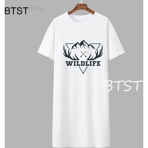 The World Pattern T Shirt Dress Women Short Dress Hip Hop Printed T Shirt dress Loose O-Neck Sexy white Mini Dress