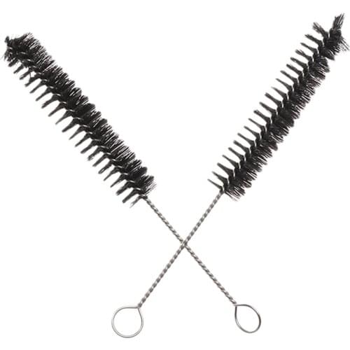 1/5PCS Reusable Straw Cleaning Brushes Water Cup Bottle Brush Stainless Steel Handle Spiral Soft Hair Cleaning Tool