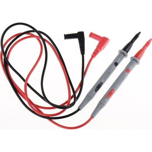 1 Pair Needle Tip Probe Test Leads Pin For Digital Multimeter Meter Tester P0.05