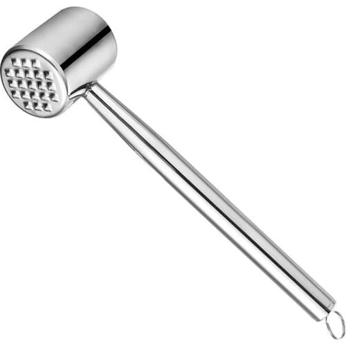 1pc Stainless Steel Meat Tenderizer Manual Steak Hammer Meat Mallet For Home Kitchen Meat Tools Accessories