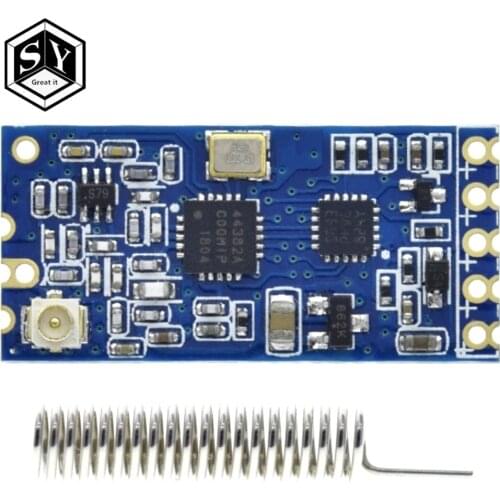 GREAT IT 1PCS HC-12 SI4463 HC-12 SI4463 Wireless Microcontroller Serial, 433 Long-Range, 1000M With Antenna For Bluetooth