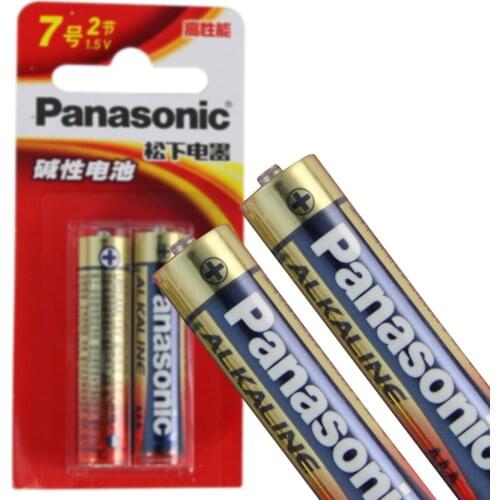 10pcs/lot Panasonic 1.5V LR03BCH/2MB AAA Industrial Alkaline Batteries High Performance Primary Dry Battery For Camera Clock