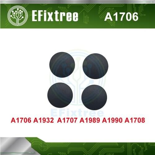 4pcs Laptop Foot Pad Bottom Case Rubber Feet Foot For Macbook Pro A 1707 A1706 A1708 1989 1990