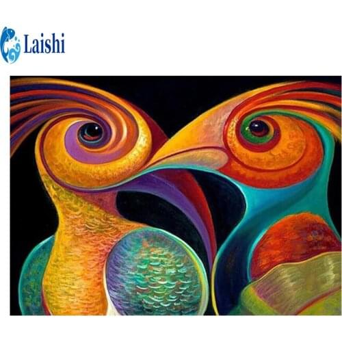 Diamond Embroidery Abstract animal bird Cross Stitch Diamond Painting Kits Mosaic Sale Rhinestones Art Handwork Gift pictures