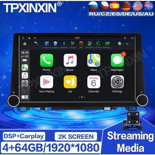 4+64G For Honda CRV 2017-2020 Android Car Radio Stereo Tape Recorder Multimedia video Player GPS Navigation HD Screen Head Unit
