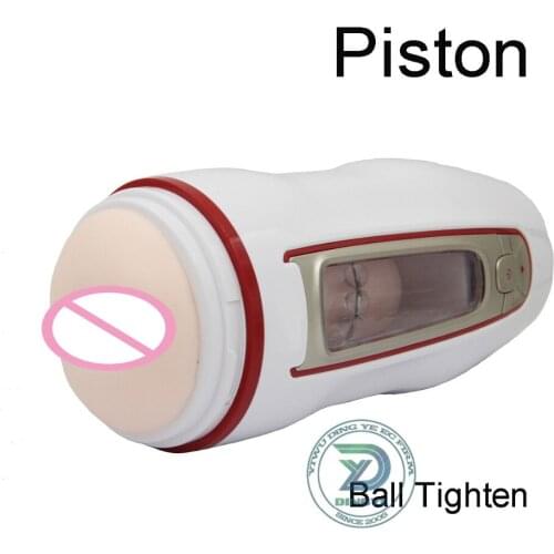 Dingye Electronic Male Masturbator Sex Toy for Men Silicone Stroker Piston Sex Product Masturbation Cup