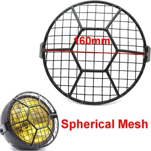 6.3" Motorcycle LED Headlight Round Ring Headlight mount Lamp Holder Brackets Motorcycle Headlight Cover Headlight Protector