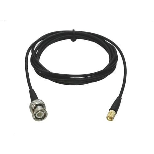 1Pcs RG174 L5 Microdot Male to BNC Male Plug for Panametrics Krautkramer Ultrasonic Flaw Detector High Quanlity Cable 20"~10M
