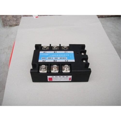 NEW! Three phase Solid state relay JGX-3DA 032 48100 SSR 100A relay