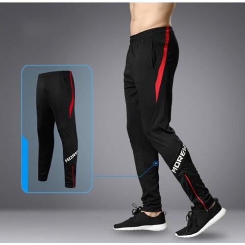 New Men Professional Soccer Training Pants Slim Skinny Sports Kids Survetement Football Running Pants Jogging Tracksuit Trousers