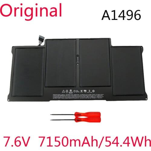 7.6V 7150mAh A1496 Original New Battery For For Apple MacBook Air 13" A1466 2013/2014/2015 A1496 MD760LL/A MD761CH/A