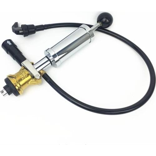 Beer keg pump with S type coupler