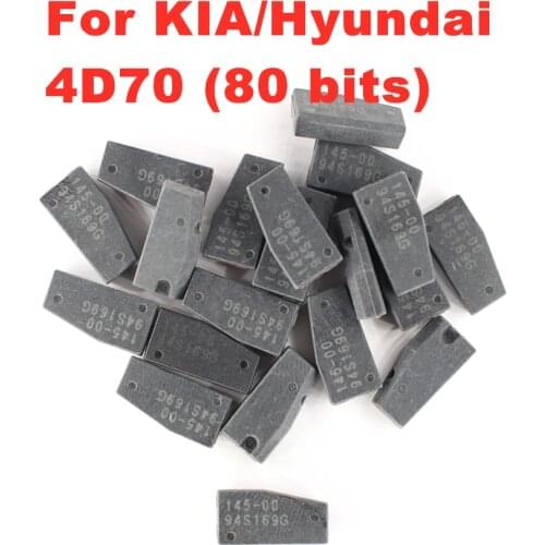 Precoded 4D70 (80 bits) Immobiliser transponder chip spacaily For KI A / Hyund ai ID70