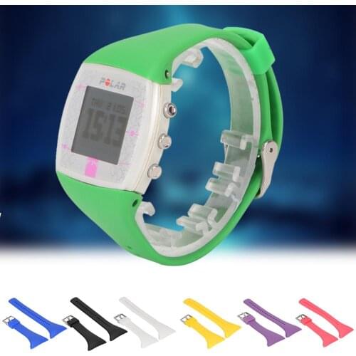 Watch Band Replacement Silicone Rubber Outdoor Shopping Wearing Accessories For Polar FT4 FT7 GPS Smart Bracelet Wrist Strap