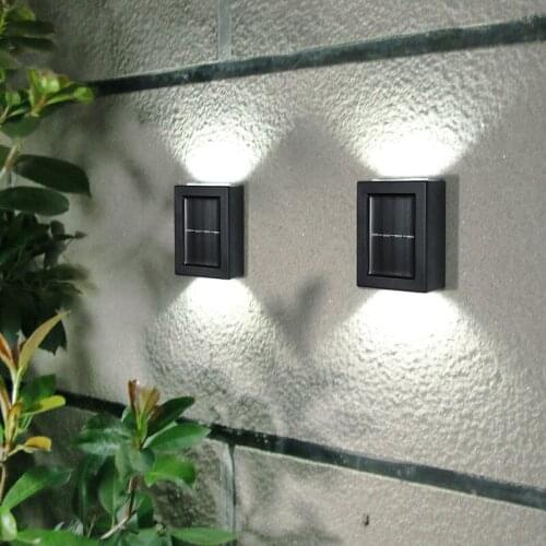 Solar Led Light Outdoor Solar Lamp Stair Fence Solar Outdoor Lights Garden Lighting or Patio Pathway Stairs Yard Garden Lamps