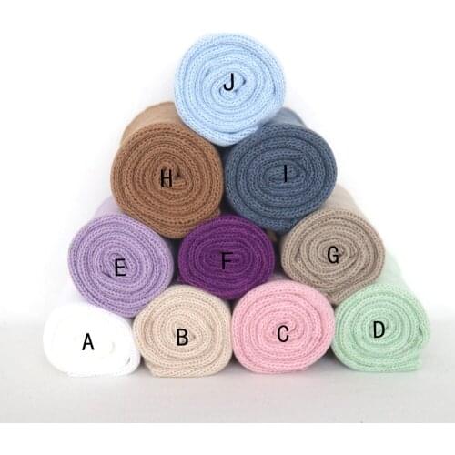 Newborn Sweater Knit Wrap Soft Stretch Knit Wraps Newborn Photography Props Vintage Jersey Swaddle Blanket Neutral Baby Layering