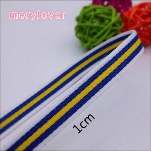 1 meter/lot)10mm Grosgrain ribbon Printed Stripe Ribbon For DIY Clothing backpack Accessories Wedding Party Decoration ribbon