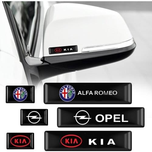 10pcs Epoxy 3D Car Sticker Flags Emblem Decal Decorating For Volkswagen POLO passat b5 b6 b7 t4 t5 golf 4 5 6 7 vw Tiguan Jetta