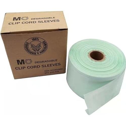 125Pcs biodegradable tattoo clip sleeve, including tattoo bag, tattoo accessories supply