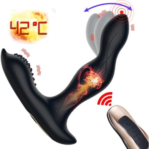 20 Modes Prostate Massage Vibrator for Men Male Masturbator Anal Butt Plug Anal Dildo Vibrator Flirting Sex Toys For Adults Gay