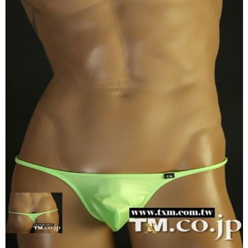 2016 TM Mens jockstrap Thong Underwear Transparent Gay Penis Pouch Brand Thongs and G Strings Cheap Male Underwear