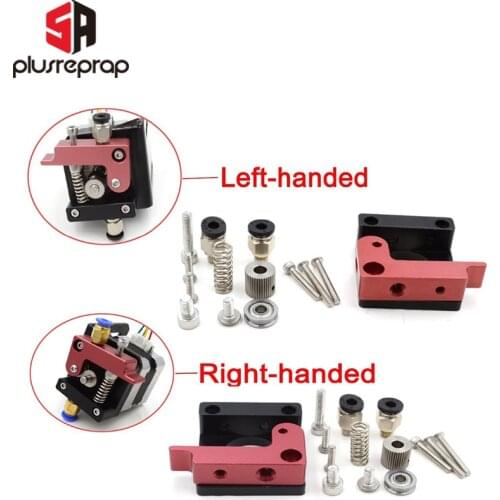 Improved Version 3D Printer Parts Reprap MK8 Full Metal Aluminum Alloy Bowden Extruder Kit No Motor for 1.75MM Filament