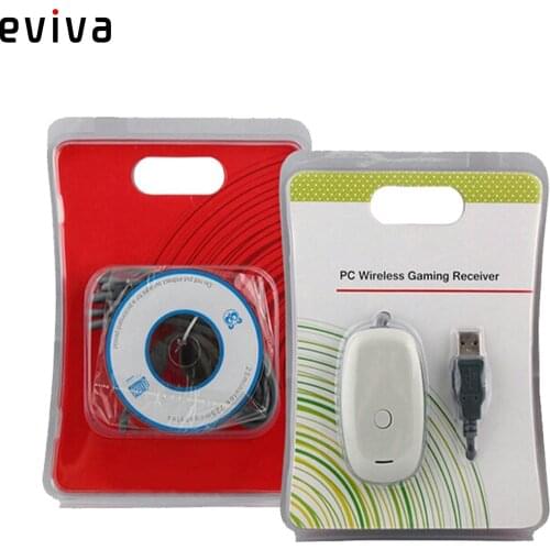 PC Adapter For Xbox 360 Wireless Console Gamepad USB Receiver Supports For Windows 7/8/10 System