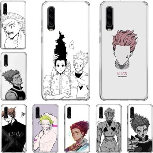 Hisoka Anime Hunter X hunter Phone Case For Huawei P10 P20 P30 P40 Mate 30 20 10 Lite Pro P Smart Z Plus 2019 2018 Cover Coque