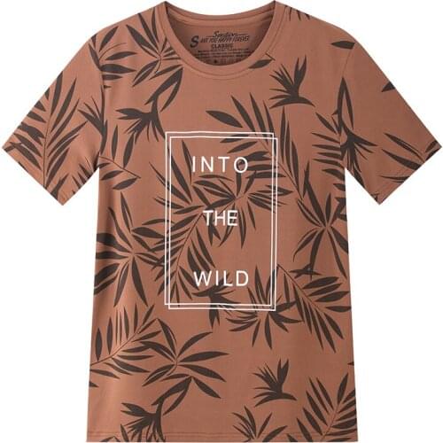 European Size 2021 Summer New Print Letter Short Sleeve Pure Cotton Trend Round Neck Loose T-shirt 361