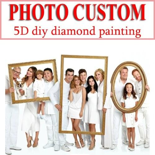 Photo Custom 5D Diamond Painting Full Square Diamond Embroidery Picture Cross Stitch Art Mosaic Decoration 011