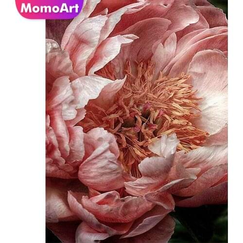 MomoArt Diamond Embroidery Flowers Diamond Mosaic Landscape Diy Diamond Painting Full Drill Square Rhinestone Weeding Decoration