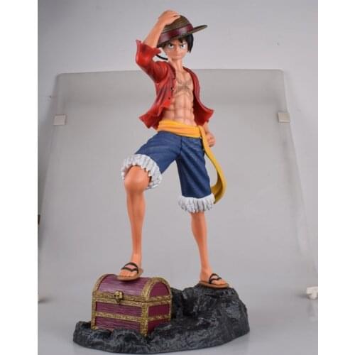 NEW One Piece Monkey D Luffy Standing Fifth Emperor at Sea Large Size Action Figure PVC Model Toy Doll collection gift Christmas