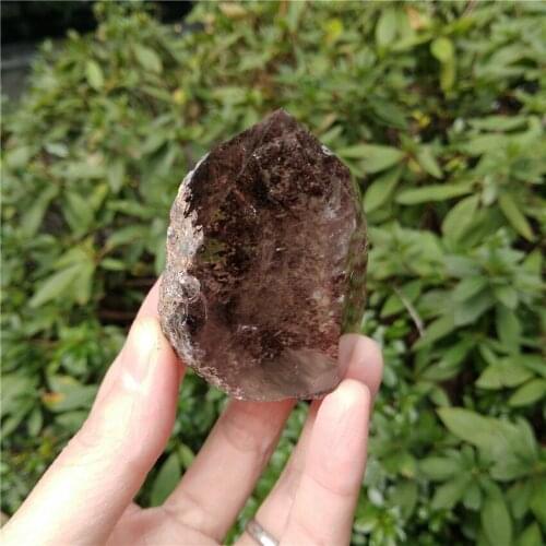 Ghost Quartz Wand Phantom Crystal Wand Healing Chakra Meditation Quartz Scenic Crystal Home Decoration Gift Scenic Crystal