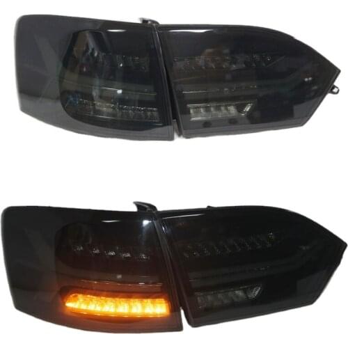 LED TailLight Assembly For VW New Sagitar 11-14 Year Smoke Black Color Back Rear Lamp