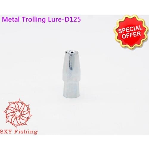 SXY FISHING DIY Jet Head D125 Metal Trolling Lure Trolling Bait Deep-sea fishing bait Artificial bait Fake bait