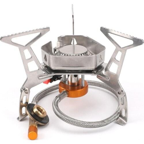 3500W Outdoor Electronic Gas Stove Camping Gas burner Electronic Stove hiking Portable Split Stoves