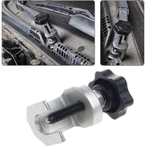 Universal Car Vehicle Windscreen Wiper Arm Puller Remover Detach Tool Car Wiper Arm Detacher Tool Forging Press Black Silver
