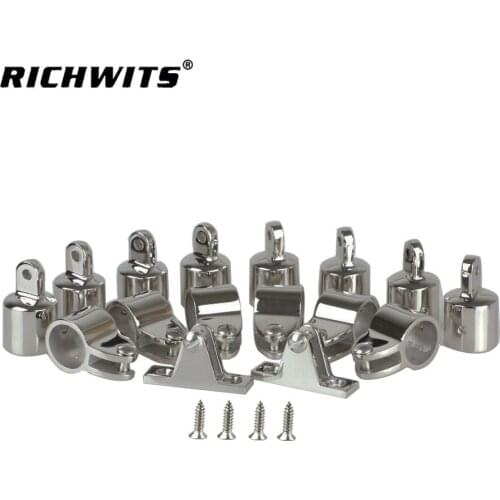 22mm awning awning accessories top nut jaw slide marine mount deck hinge set combination 316 stainless steel