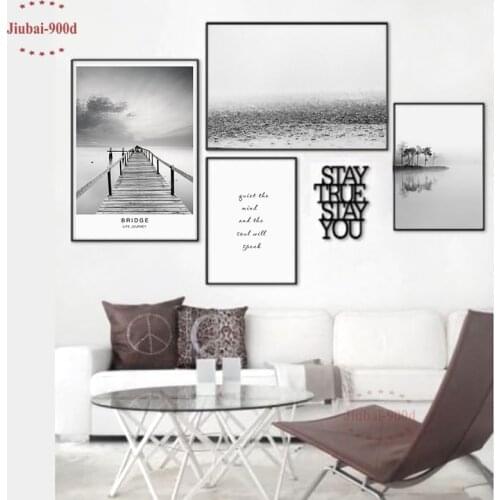 900D Posters And Prints Wall Art Canvas Painting Wall Pictures For Living Room Nordic Decoration NOR23
