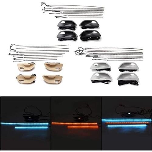 Car Interior Decorative Led Ambient Door Light Stripes Atmosphere Light With 2 Colors For BMW 5 Series F10/F11 2010-2017