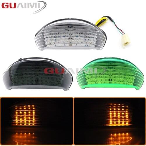 For Kawasaki Ninja ZX-12R ZX12R 2000 2001 2002 2003 2004 2005 ZX 12R Motorcycle LED Tail Turning Singal Light Stop Lamp Brake