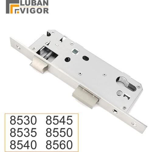 Aluminum alloy door lock body,for Fingerprint lock,lift handle to lock,8535,8540,8540,8550,Anti-theft lock body