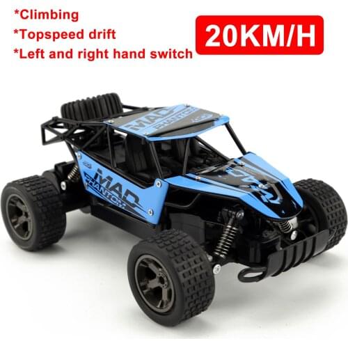 1:18 2.4GHz Climbing Car High Power MotorCross Country Vehicle 20KM/H Remote Control Model Off-Road Vehicle Toy Off-road Tires