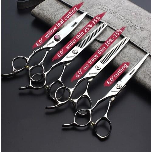 6 inch Left-handed scissors barber shop hairdressing scissors beauty salon special hairdressing scissors scissors set haircuts